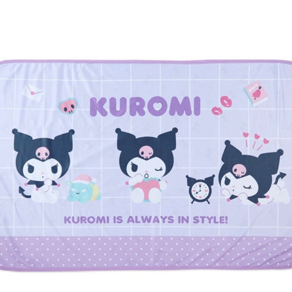 Sanrio Kuromi Reversible Throw Blanket
